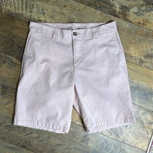 OLD NAVY Men’s Flat Front Chinos Shorts, Size 34 Slim